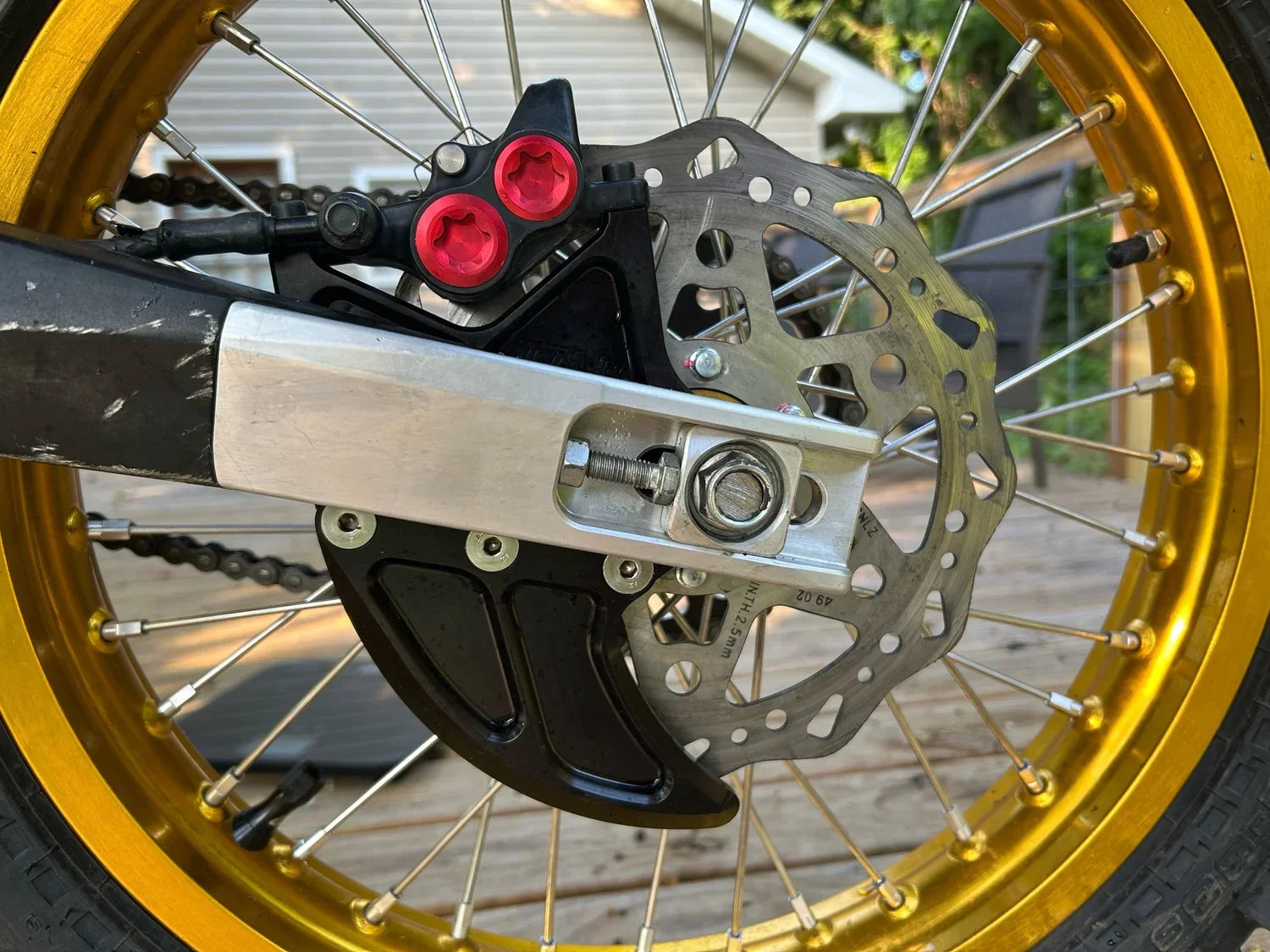 Altis Sigma swingarm extensions